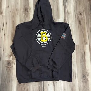 Rare Boston Bruins Reebok Winter Classic 2010 Boston Hoodie - Brown Men’s XL